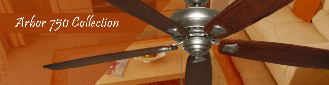Arbor 750 72 inch sweep large contemporary ceiling fans