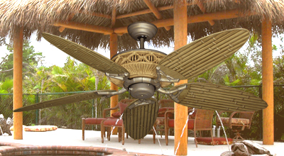 Tiki Oudoor Ceiling Fan