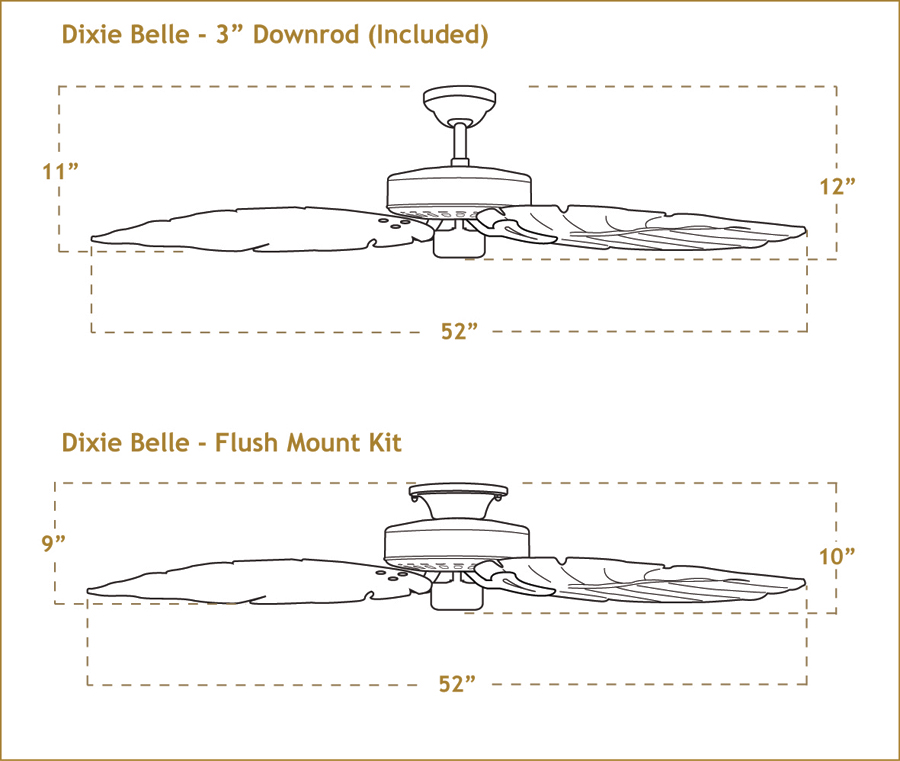 Leaf Blade Ceiling Fan With Light Great Furniture References