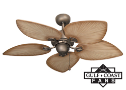Bombay Tropical Ceiling Fan - Antique Bronze