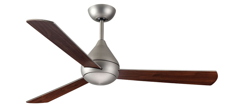 Troposair 52" McCoy Satin Steel and Walnut Blades Troposair 52" McCoy Satin Steel and Walnut Blades