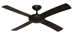 Luna Modern Ceiling Fan Weathered Brick w/ 52