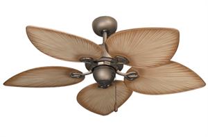 Bombay Tropical Ceiling Fan - Antique Bronze