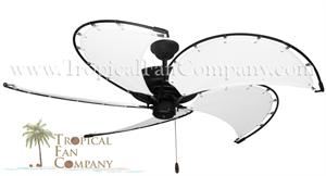 Gulf Coast - Raindance Black Nautical Ceiling Fan w/ 52