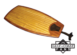 Tropical Ceiling Fan Bamboo Blades Arbor 575 - 52 inch span