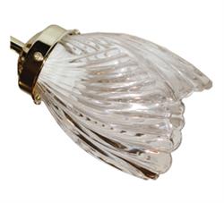 Clear Shell 025 Ceiling Fan Light- The Tropical Fan Company