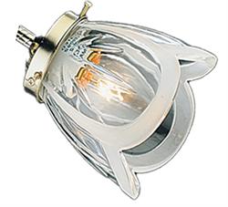 Flower Crystal 078 Ceiling Fan Light - Tropical Ceiling Fan