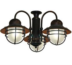 362 Lantern Light Outdoor Adaptable Ceiling Fan Light