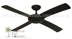  Luna Modern Ceiling Fan Weathered Brick w/ 52