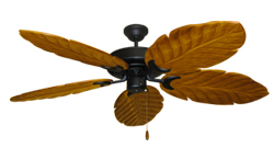 Raindance Arbor Outdoor Ceiling Fan with Oak Wood Blades