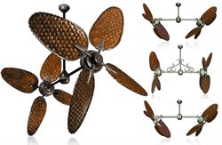 TwinStar II Double Ceiling Fan w/ 54