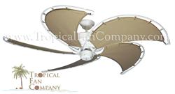 Raindance Pure White Nautical Ceiling Fan w/ 52