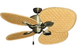Palm Breeze II Tropical Ceiling Fan w/ 48