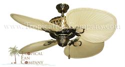 Gulf Coast - Palm Bay Tropical Ceiling Fan w/ 48
